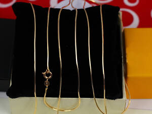 Цепь Xuping Jewelry жгут 60 см 1 мм золотистый love-shopping