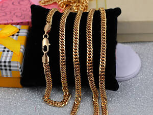 Цепь Xuping Jewelry кобра 55 см 5 мм золотистая love-shopping