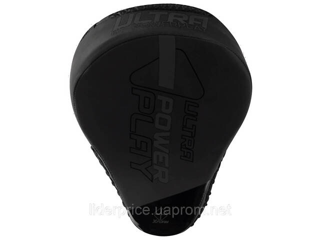 Лапи боксерські PowerPlay 3044 Pro Carbon Ultra Series Чорні PU [пара], Оригінал! - Фото 2