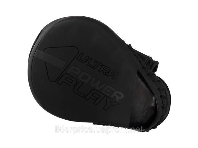 Лапи боксерські PowerPlay 3044 Pro Carbon Ultra Series Чорні PU [пара], Оригінал! - Фото 3