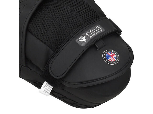 Лапи боксерські RDX FOCUS PAD AURA PLUS T-17 Black Golden - Фото 4