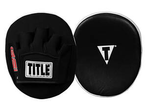 Лапи боксерські TITLE Boxing Gel Tech Punch Mitts 2.0 Black
