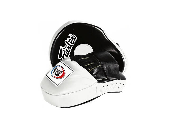 Лапи боксерські Fairtex FMV9 Focus Mitts Black/White - Фото 1