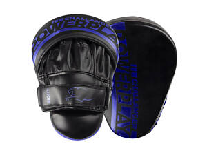Лапи боксерські PowerPlay 3041 Challanger Чорно-Сині PU [пара]