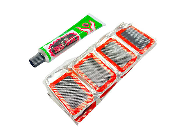 Латки для камер с клеем 48шт/л 3.5х2.5см (R95606) - Фото 1