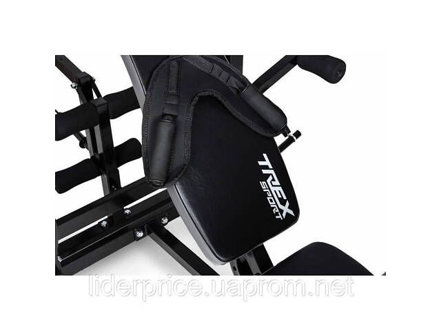 Скамейка тренировочная Trex Sport TX-075 + скамья Скотта + верхняя тяга - Фото 4