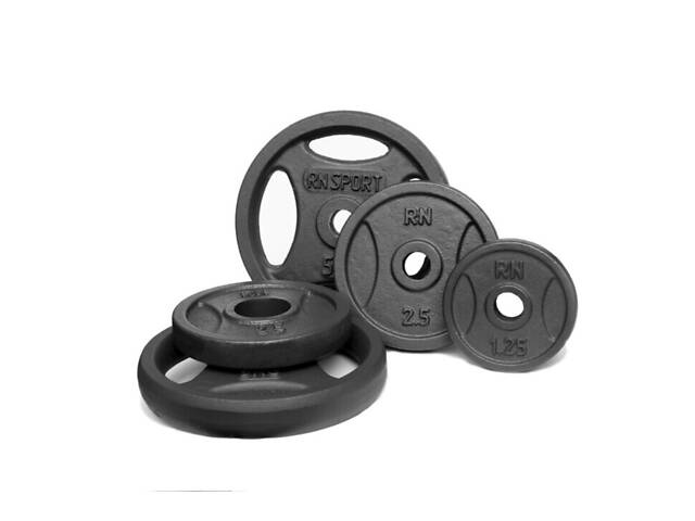 Лавка 090 + Стійки зі страхувальними упорами UM 0150 + штанга з металевими дисками 75 кг RN-Sport - Фото 6