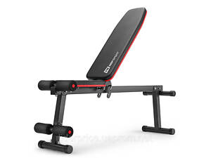 Лавка тренувальна Hop-Sport HS-1010 Pro універсальна для жиму та пресу, Оригінал!