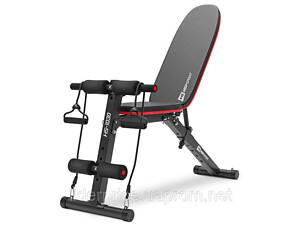 Лавка тренувальна Hop-Sport HS-1030 із фіксатором для ніг, Оригінал!