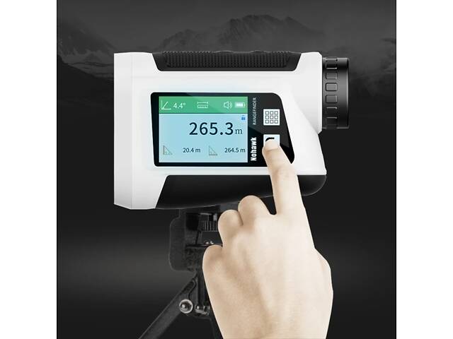 Лазерный дальномер до 1500 метров с LCD экраном Nohawk NP-1500А, 10 режимов измерений - Фото 2