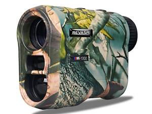 Лазерный дальномер профессиональный до 1000 метров Revasri NK-1000 с измерением угла