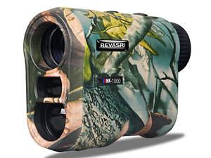 Лазерный дальномер профессиональный до 1000 метров Revasri NK-1000 с измерением угла