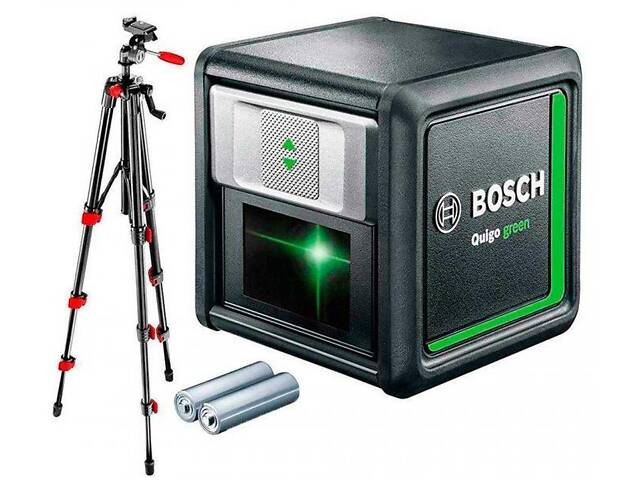 Лазерный нивелир Bosch Quigo green Set (0603663C01) - Фото 1
