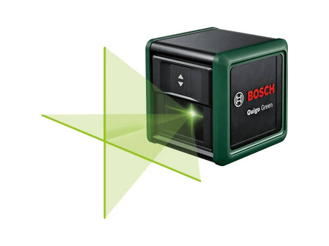 Лазерний нівелір Bosch Quigo Green, точність ±0.8 мм/м, 12 м, зелений, 0.27 кг (0.603.663.C02) - Фото 2