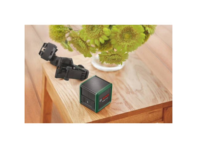 Лазерний нівелір Bosch Quigo Green, точність ±0.8 мм/м, 12 м, зелений, 0.27 кг (0.603.663.C02) - Фото 3