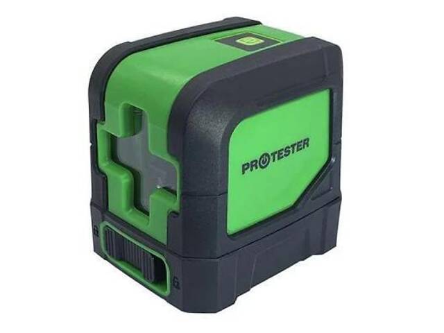 Лазерний нівелір Protester 2 лінії, 1H/1V зелений промінь (LL102G) - Фото 1