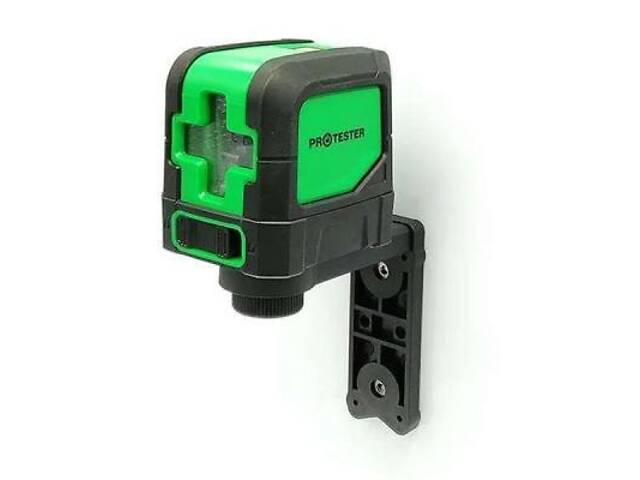 Лазерний нівелір Protester 2 лінії, 1H/1V зелений промінь (LL102G) - Фото 2