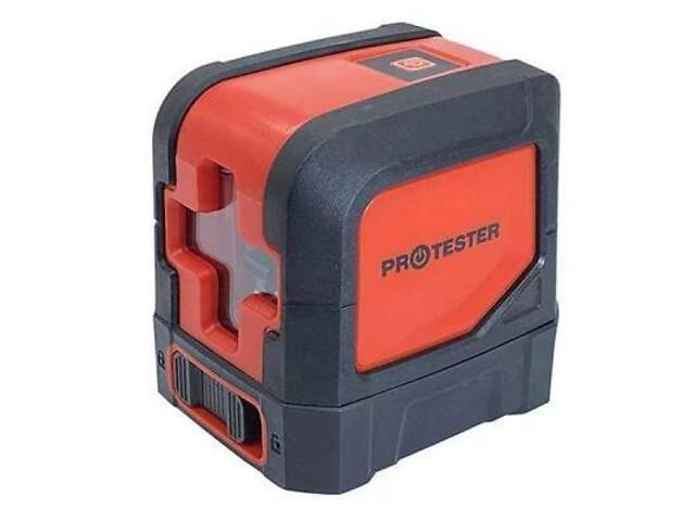 Лазерний нівелір Protester 2 лінії, 1H/1V червоний промінь (LL102R) - Фото 1