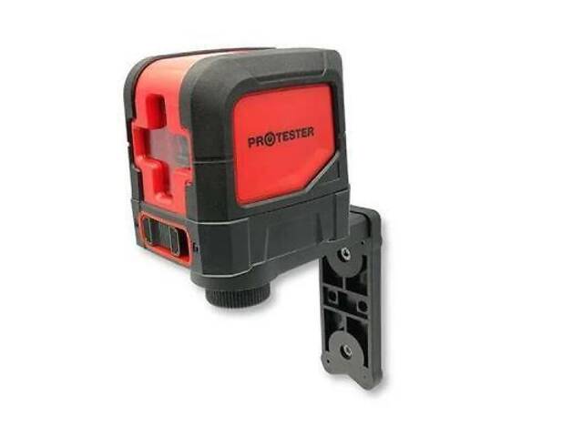 Лазерний нівелір Protester 2 лінії, 1H/1V червоний промінь (LL102R) - Фото 2