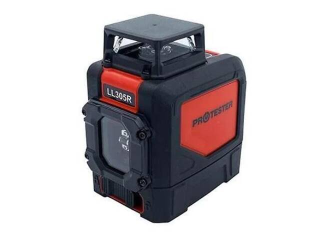 Лазерний нівелір Protester H360°/1V червоний промінь (LL305R) - Фото 1