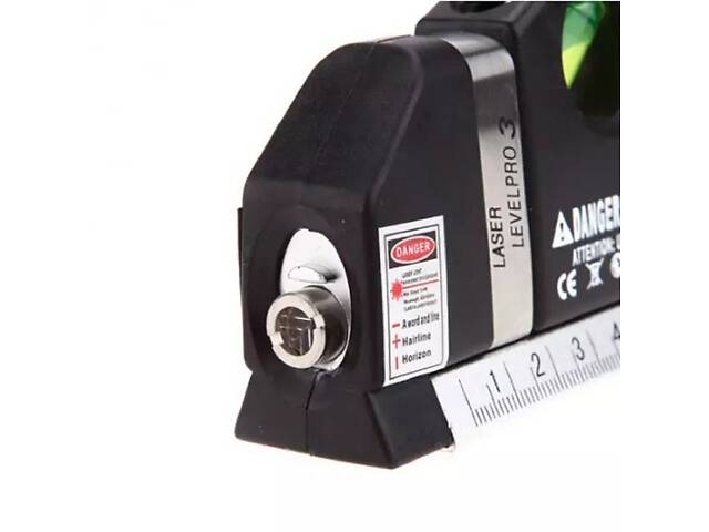 Лазерний рівень Laser Level Pro 3 з вбудованою рулеткою, Високоточний лазерний рівень - Фото 4