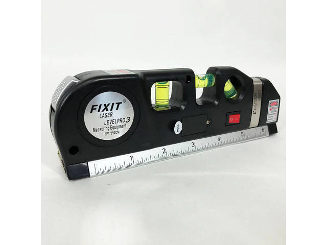 Лазерний рівень Laser Level Pro 3 з вбудованою рулеткою, Високоточний лазерний рівень - Фото 6
