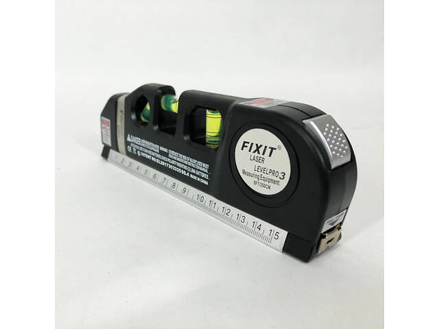 Лазерний рівень Laser Level Pro 3 з вбудованою рулеткою, Високоточний лазерний рівень - Фото 7