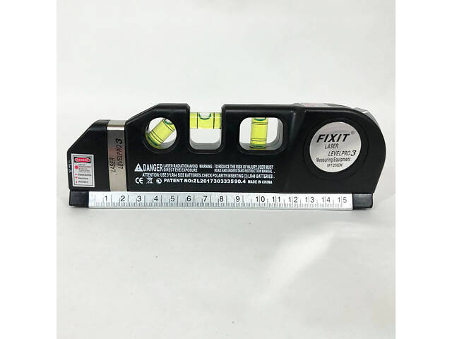 Лазерний рівень Laser Level Pro 3 з вбудованою рулеткою, Високоточний лазерний рівень - Фото 8