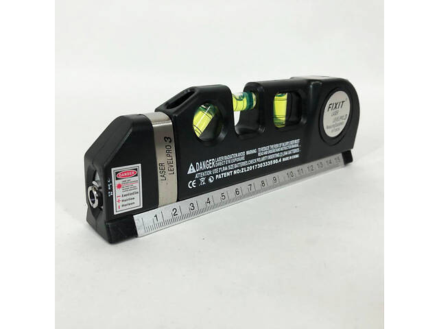 Лазерний рівень Laser Level Pro 3 з вбудованою рулеткою, Високоточний лазерний рівень - Фото 9