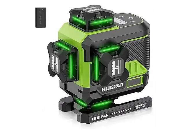 Лазерний рівень нівелір Huepar Z04CG 4D 16 ліній Bluetooth LCD (2861377903) - Фото 2