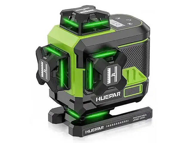 Лазерний рівень нівелір Huepar Z04CG 4D 16 ліній Bluetooth LCD (2861377903) - Фото 1