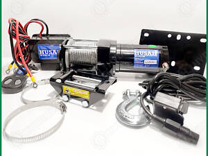 Лебедка электрическая 1,13 т 12V BST 2500 LBS Husar Winch