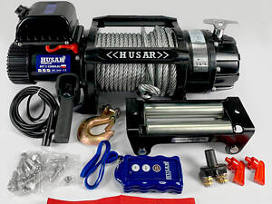 Лебідка електрична 9,9т 24V BST S 22000 LBS Husar Winch