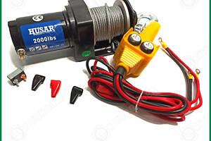 Лебедка электрическая 0,9 т 12V BST 2000 LBS Y Husar Winch