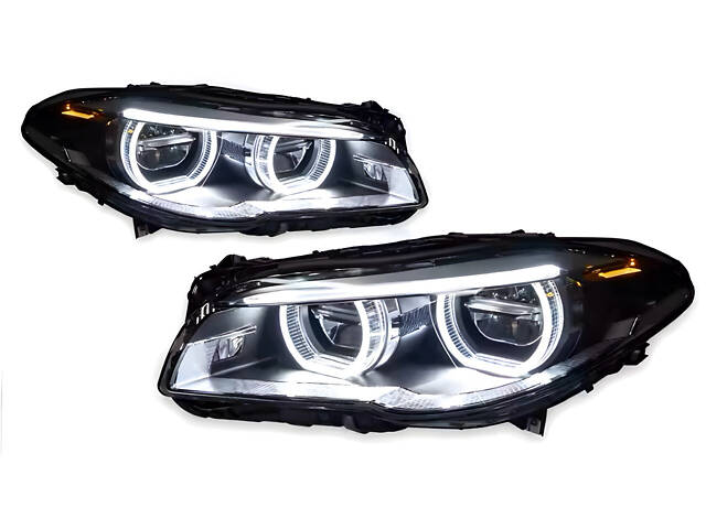 LED фары рестайлинг для BMW F10 F11 2010-2013 - Фото 1
