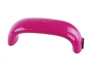 LED лампа для сушки гель-лака, розовый