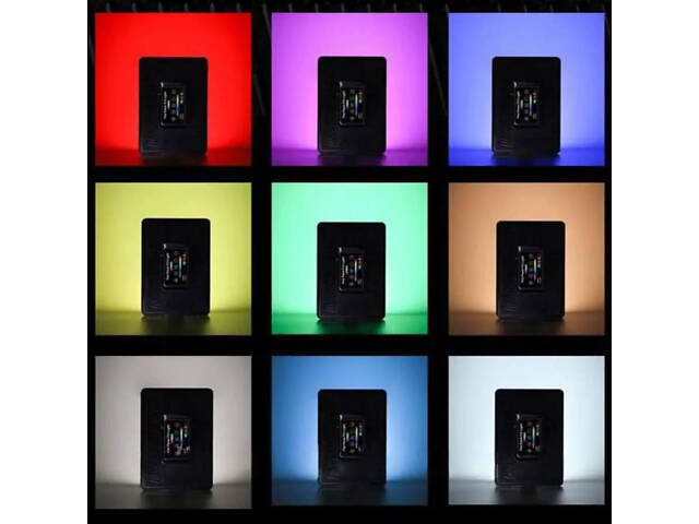 LED-лампа RGB F99 для студійного освітлення 22х15,5см з пультом, від мережі (234575641_826) - Фото 3