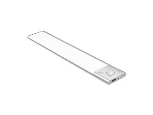 LED лампа серебристая 40 см