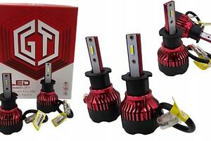 LED ЛАМПОЧКИ GT H3 CSP ФАРА ZES CREE Ultra Strong light +300% IP68