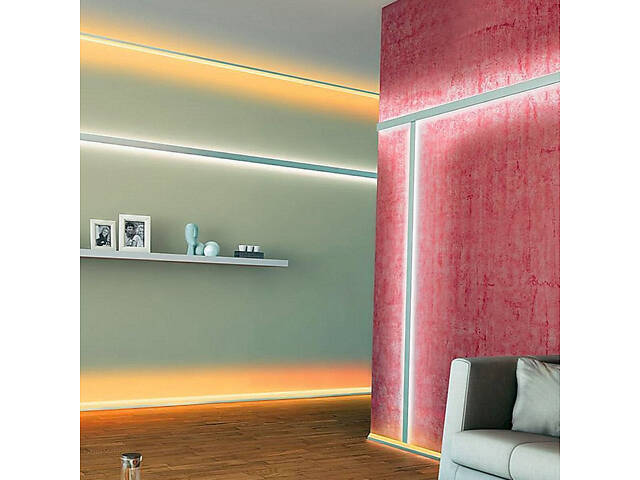 LED Стрічка COB 320 діодів 10W 24V 1000lm 6500K [4262380661370] LED/ROLL-5m/6500K(320) EUROLAMP - Фото 3