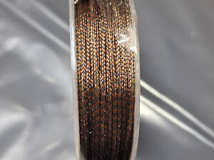 Ледкор шнур с свинцовым сердечником для ловли карпа 10 метров коричневый No745/2