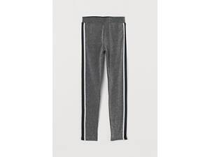 Леггинсы H&M 152 см серебристый 711840906