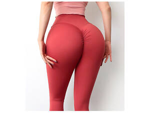 Леггинсы женские спортивные 10190 XL красные