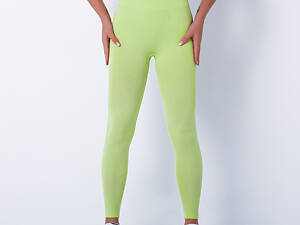 Леггинсы женские спортивные 10920 M фисташковые