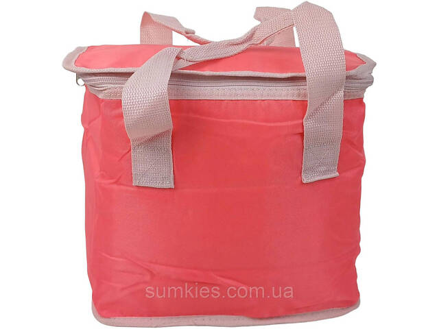 Легка сумка холодильник, термосумка 12L Live in style коралова - Фото 3
