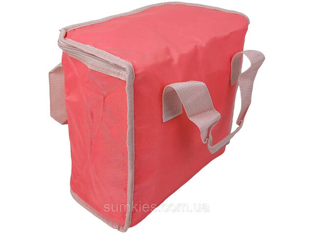 Легка сумка холодильник, термосумка 12L Live in style коралова - Фото 5