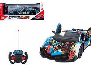 Легкова машина 7021E на радіокеруванні,з акумулятором,USB,світлом,відкриваються двері,в коробці р.42x16x19см