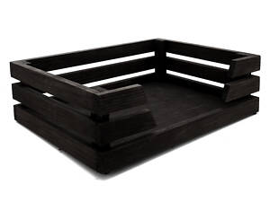 Лежак дерев'яний для собаки 'Лессер 50х40' венге