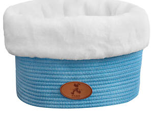 Лежак для домашних животных Hoopet 19X1303M 33*33*26 см Голубой (8929-35865)