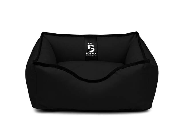 Лежак для кота EGO Bosyak Waterproof XS 50х45х20 см Черный - Фото 1